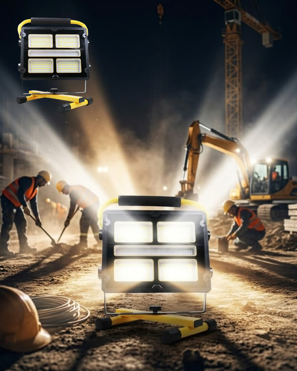 Taşınabilir Solar Şarjlı LED Kamp Feneri 400 LED Süper Parlak Çok Fonksiyonlu Aydınlatma - Lisinya