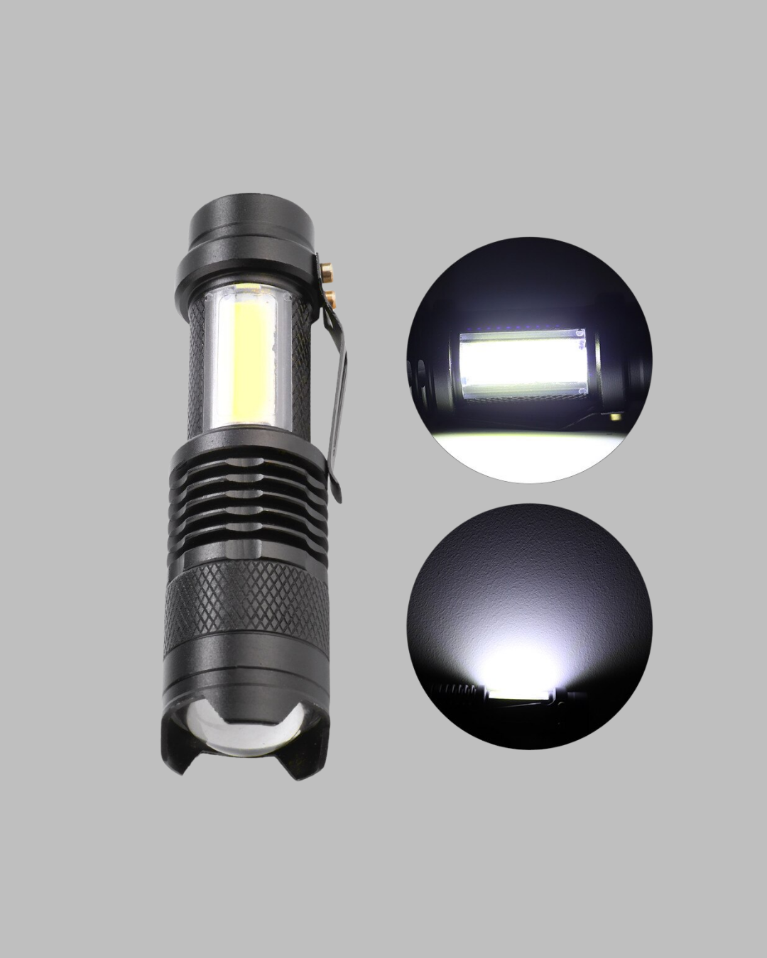 Suya Dayanıklı 4 Modlu Mini LED El Feneri - Lisinya
