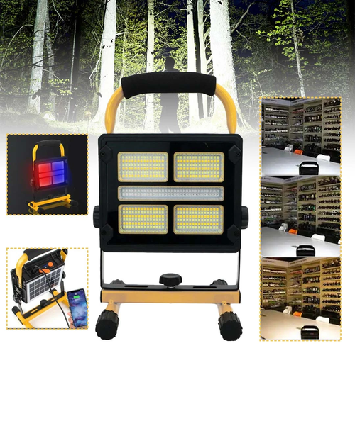 400 LED Süper Parlak Kamp Lambası Solar Şarjlı USB Çıkışlı Çok Amaçlı Aydınlatma - Lisinya