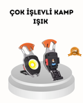 Şarj Edilebilir Çok Amaçlı Mini Fener – Güvenlik Düdüklü, Kompakt ve Hafif Tasarım - Lisinya