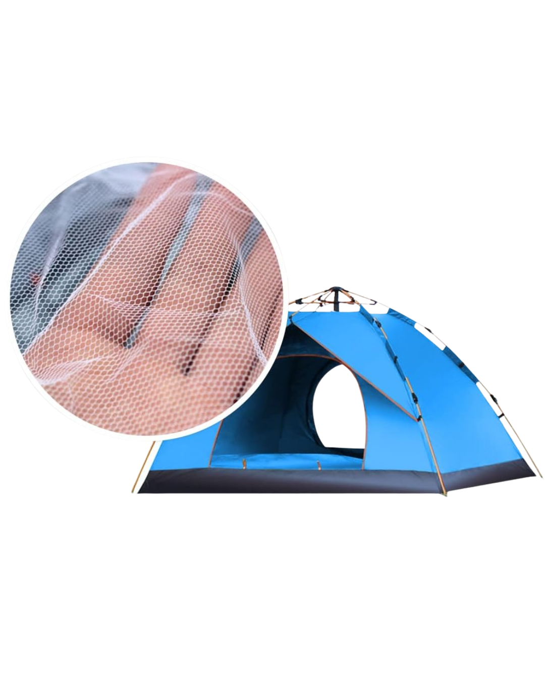 2 3 Kişilik Otomatik Kamp Çadırı Su Geçirmez Outdoor Pratik Kurulum - Lisinya