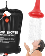 20 Litre Güneş Enerjili Kamp Duşu PVC Dayanıklı Taşınabilir Duş Torbası - Lisinya