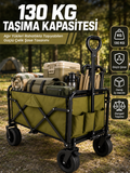 Kamp, Piknik, Plaj ve Alışveriş İçin Çok Amaçlı Katlanabilir Wagon - Lisinya