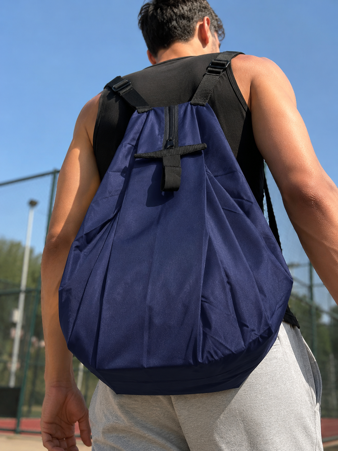 Kamp Seyahat Spor ve Piknik İçin Geniş Hacimli Katlanabilir Omuz Çantası - Lisinya