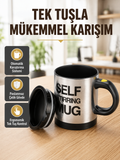 Akıllı Kendi Kendini Karıştıran Termal Kupa – Paslanmaz Çelik - Lisinya
