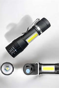 El Feneri Led USB Şarjlı Zoom Mini Led Işık Acil Durum Feneri - Lisinya
