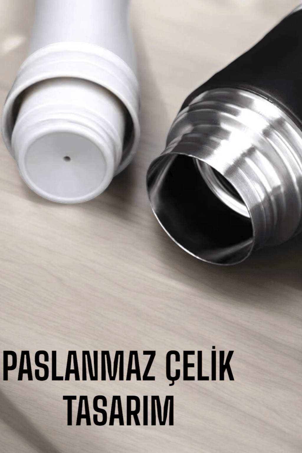 Şık ve Dayanıklı 3 Bardaklı Termos Seti Uzun Süre Isı Koruma Özellikli - Lisinya