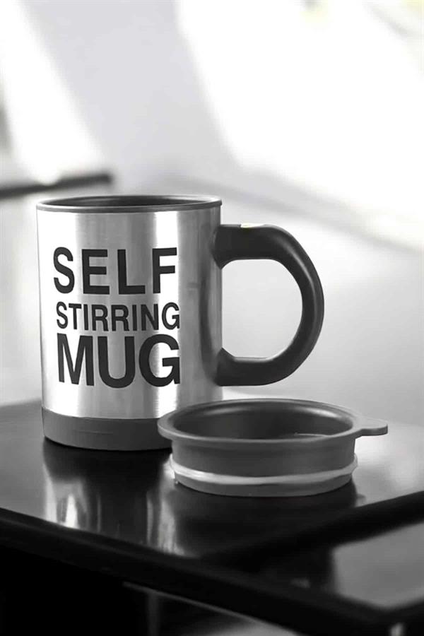 Mikser Kupa Yazılı Mug Bardak Karıştırma Özelliği - Lisinya