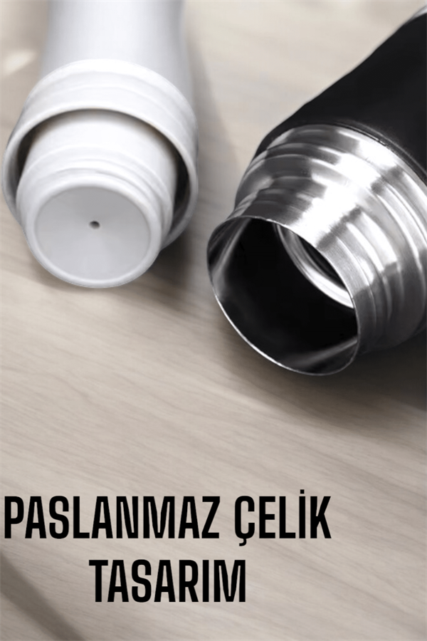 Şık ve Dayanıklı 3 Bardaklı Termos Seti Uzun Süre Isı Koruma Özellikli - Lisinya
