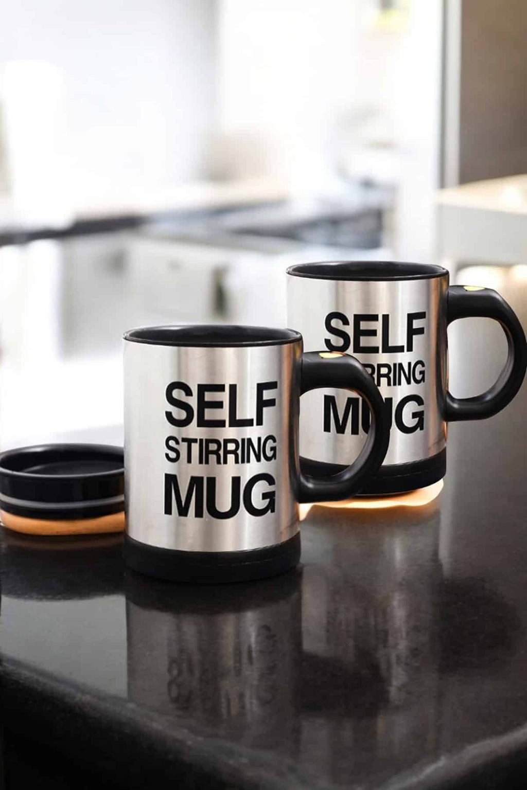 Yazılı Mug Kupa Karıştırıcı Özelliği Ve Paslanmaz Çelik - Lisinya