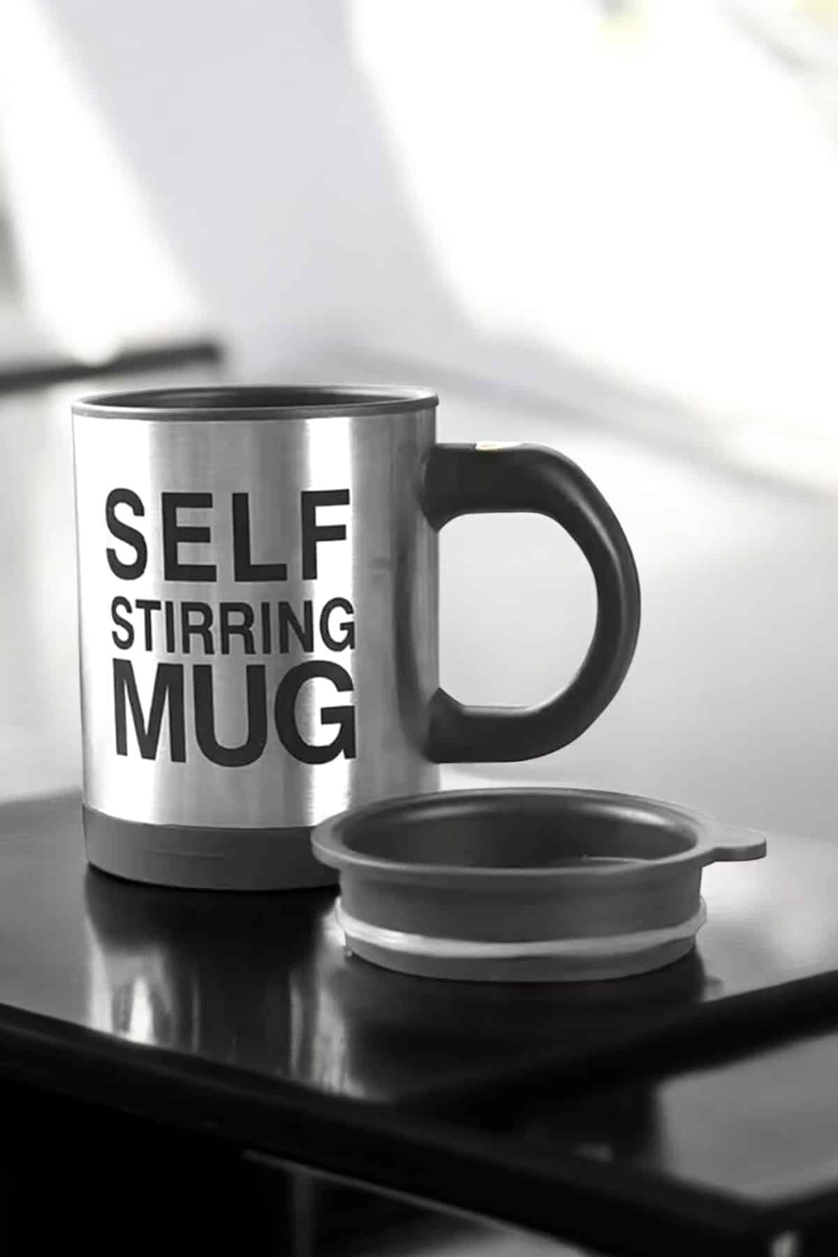 Mikser Kupa Yazılı Mug Bardak Karıştırma Özelliği - Lisinya