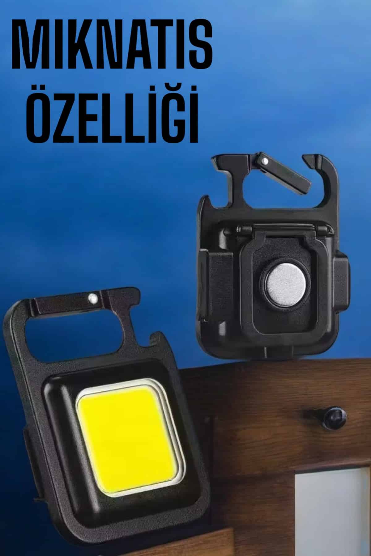 Led Işık Acil Durum Işığı Çok Fonksiyonlu Mıknatıs Özelliği - Lisinya